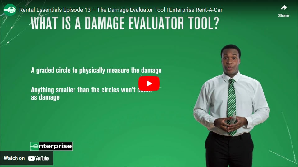 How is damage measured? Enterprise RentACar